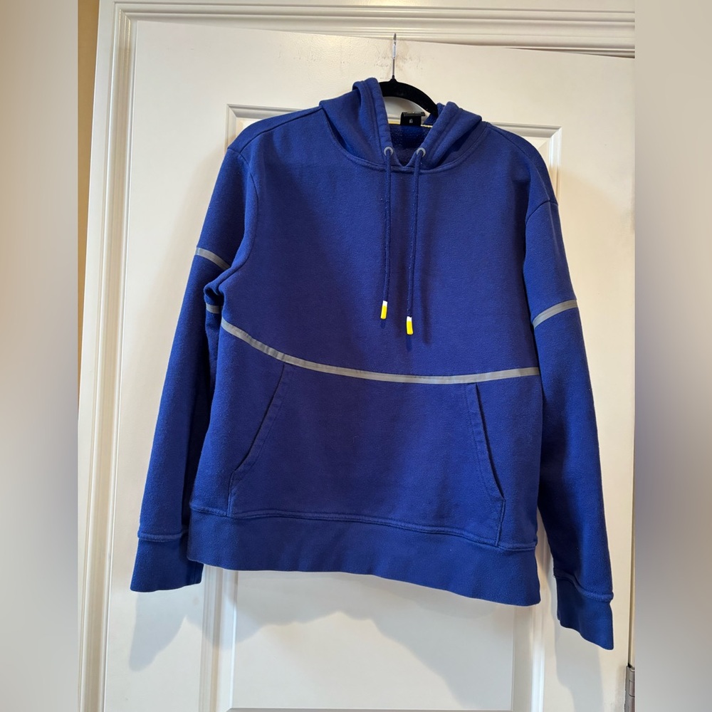 Fielder Bonobos Men's Blue Reflective Hoodie